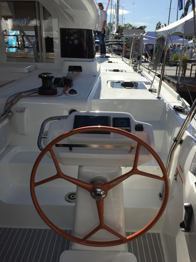 Excess 12 Catamaran Back Steering