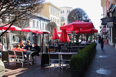 Dining out Al Fresco on Government Street