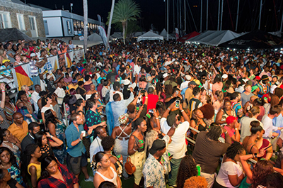 Antigua Sailing Week Crowd