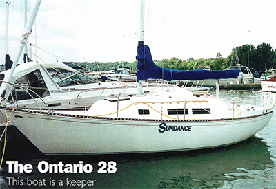 Ontario 28 - At the dock