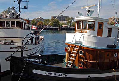 Victoria Classic Boat Festival - Union Jack Tug