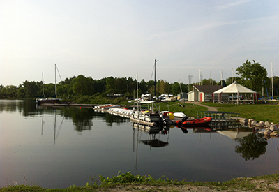 Midland Bay Sailing Club - the docks