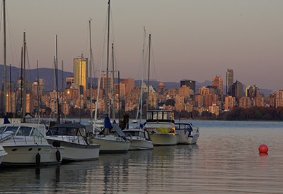 Royal Vancouver Yacht Club - Evening Light
