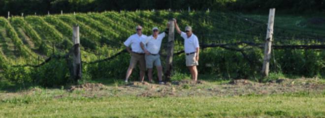 Galley Guys Invade the Scheuermann Winery