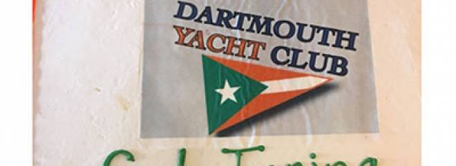 Ground breaking ceremony at Dartmouth Yacht Club