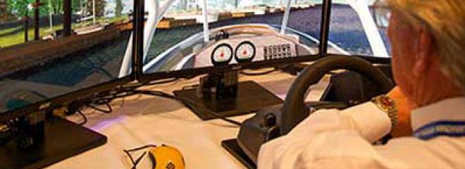 CPS-ECP Boating Skills Virtual Trainer is Coming to a Boat Show Near You