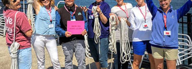 Women Dive Into the Technical at Women’s Sailing Conference