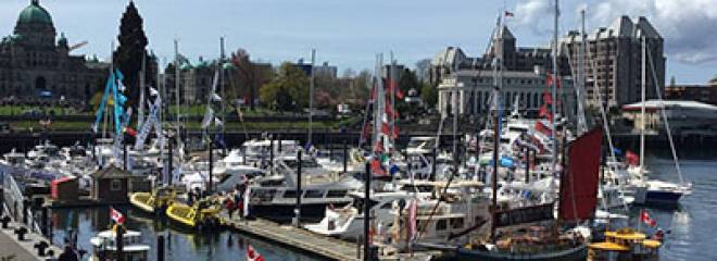 The Victoria Inner Harbour Boat Show 2017