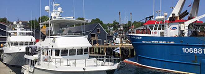 Lunenburg attracting spectacular visiting yachts