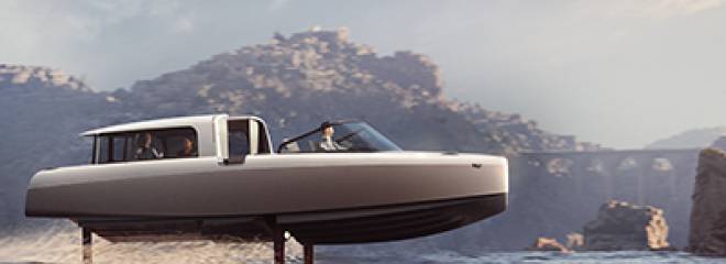 Plugboats: Electric hydrofoiling speedboat unveils water taxi version in Venice 