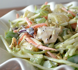 Crunchy Poppyseed Chicken Salad